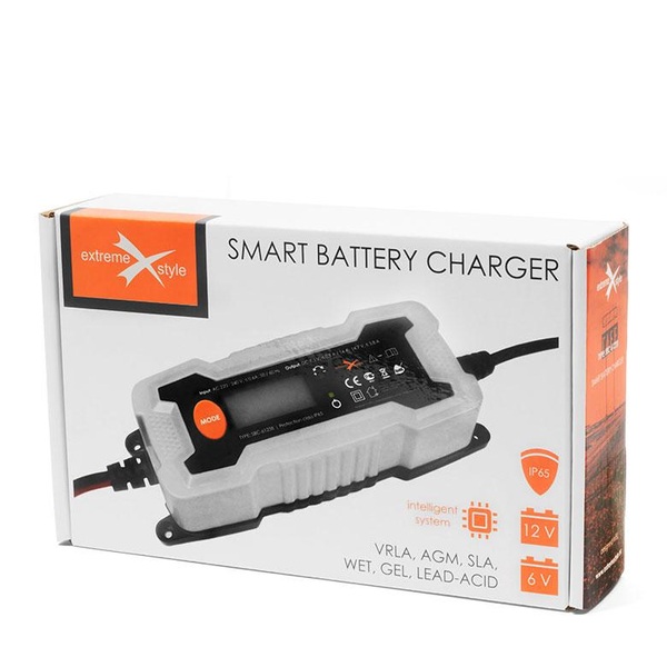 Ładowarka Akumulator Motocyklowy Samochodowy 6-12V