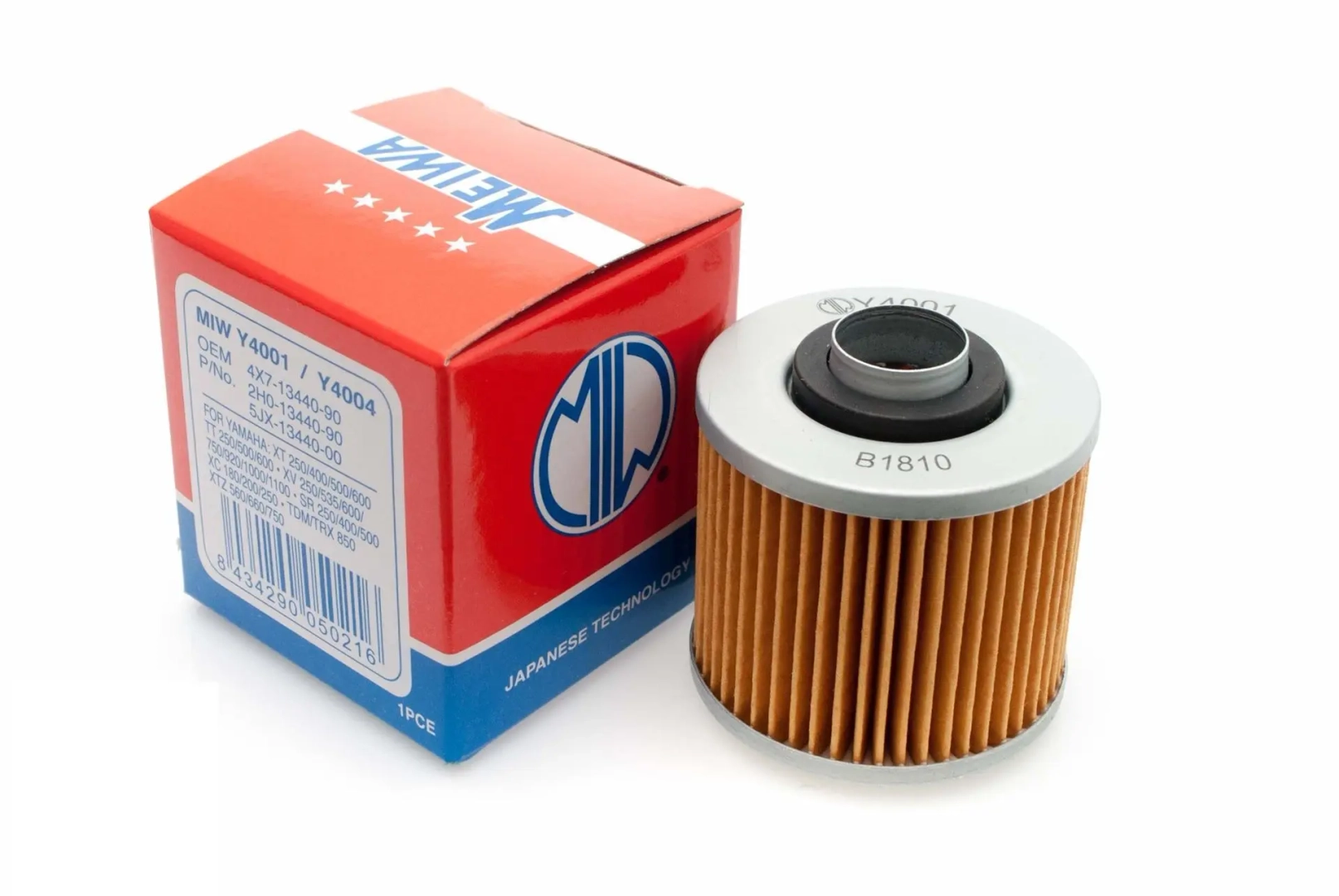 Filtr oleju MIW HF145 Yamaha YFM XV FZR SR XT TDM TT Aprilia