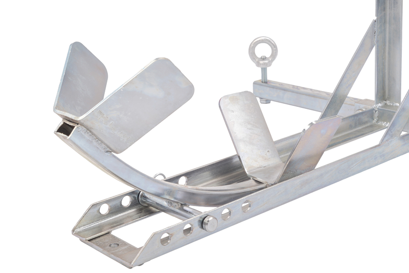 Stojak uchwyt podnośnik pod przednią oponę koło HLP ocynk