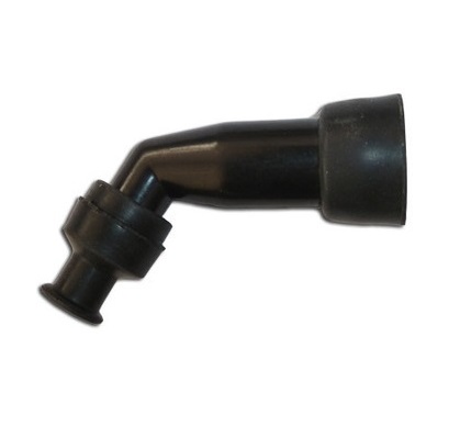 DZE fajka na świecę ebonitowa kąt 120 stopni chińskie skutery