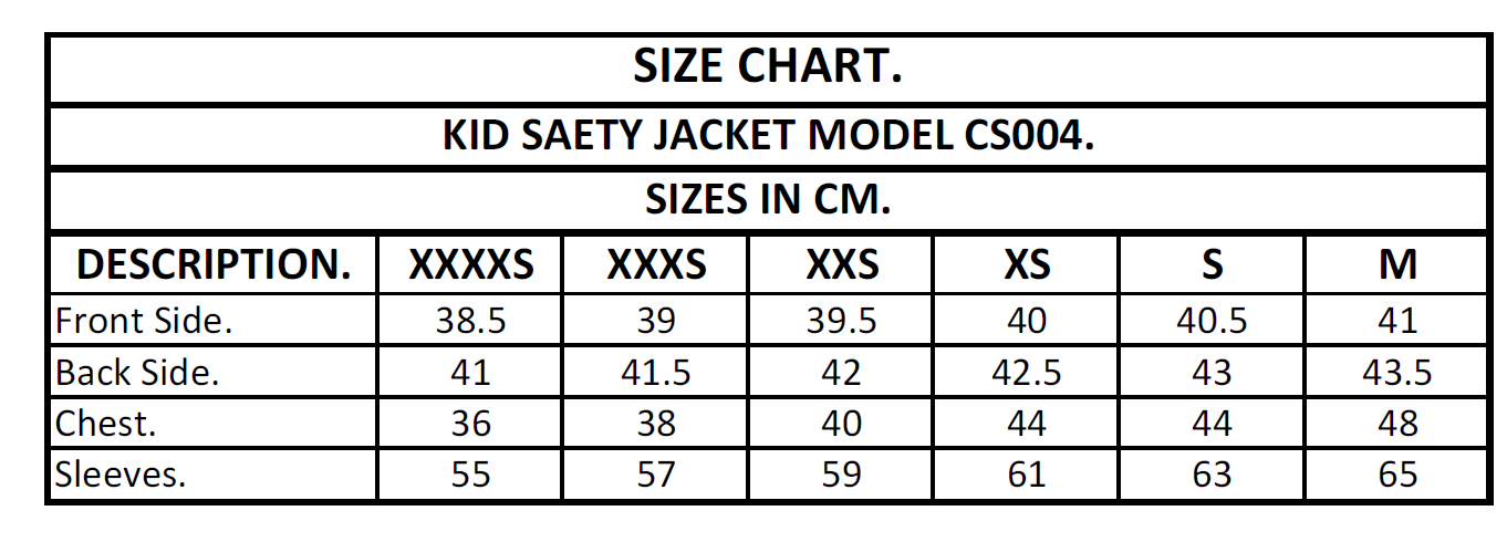 Ochraniacze Klatki Łokci Pleców dla dziecka Osłona klatki piersiowej