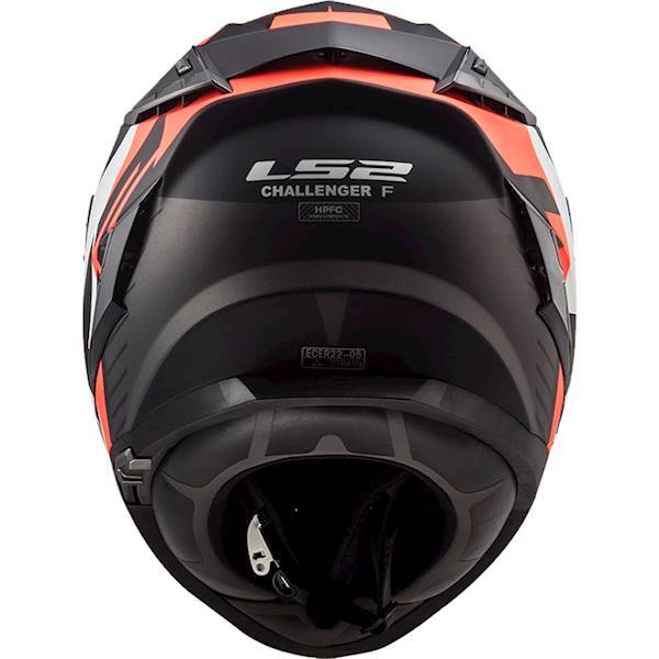Kask ls2 ff327 challenger squadron matt orange