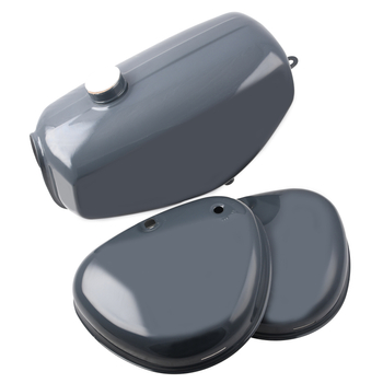 Zbiornik paliwa pokrywy boczne antracytowe Simson S51 S60 S70 DPR Classic