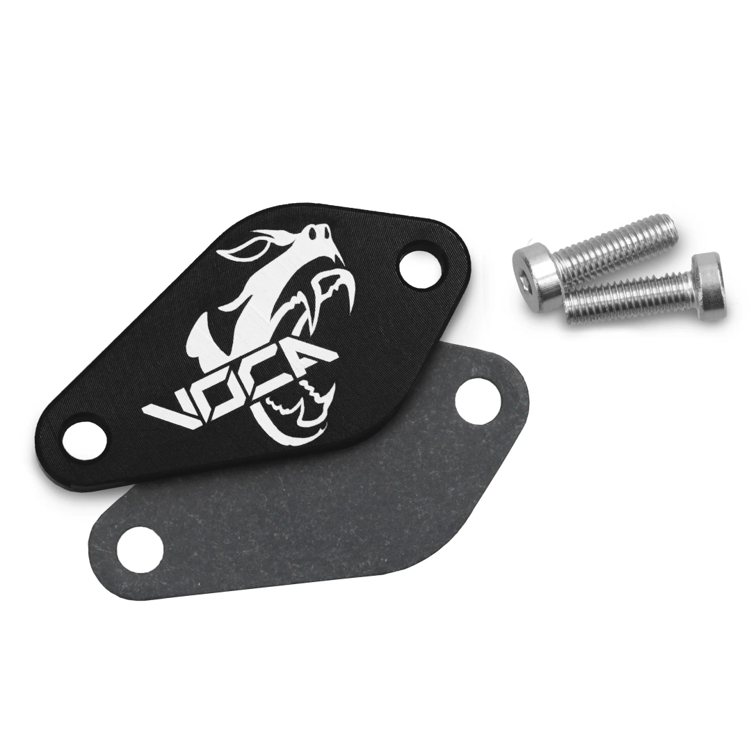 Zaślepka dozownika oleju czarna Voca Minarelli AM6 Derbi D50B0 EBS050