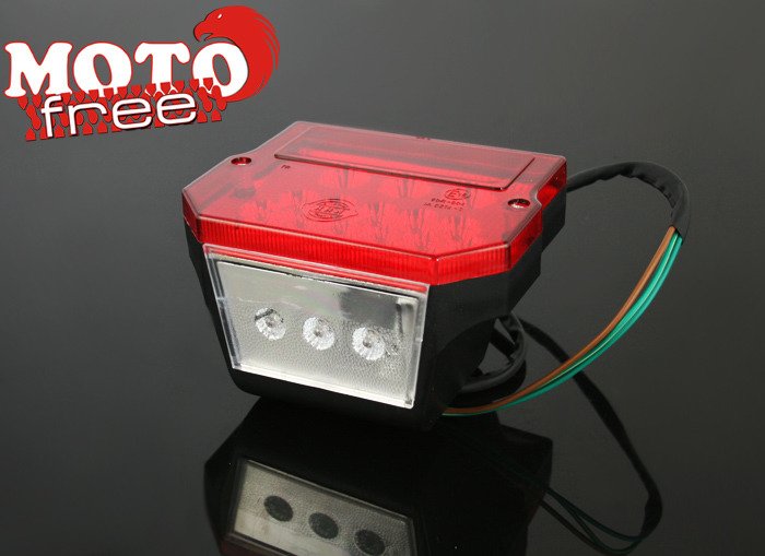 Lampa led tył czerwona MZ ETZ 251 Simson s51 sr50