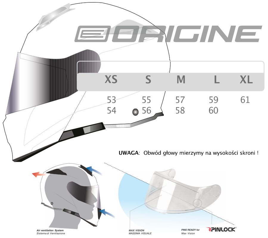 Kask Origine DELTA BT + SOLID Intercom Matt Black