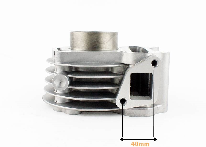 Cylinder głowica 4T GY6 90ccm 50mm odpowietrzenie