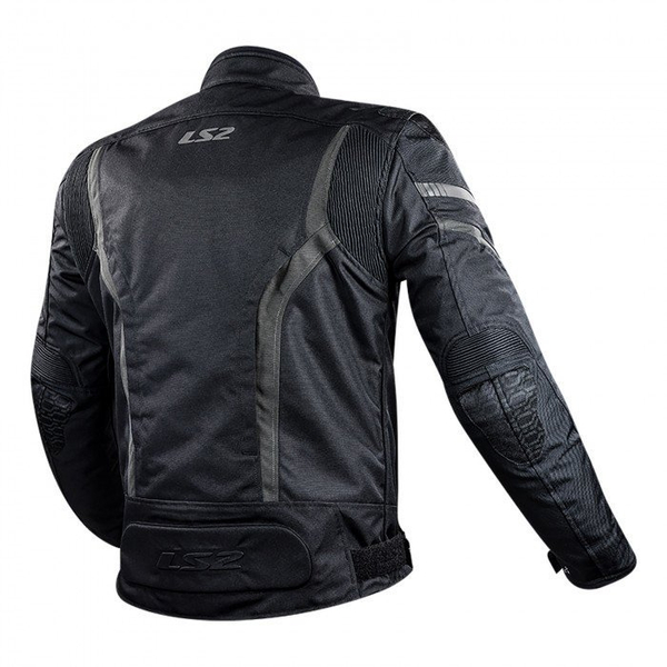 Kurtka Motocyklowa LS2 Gate Męska Czarno Szara