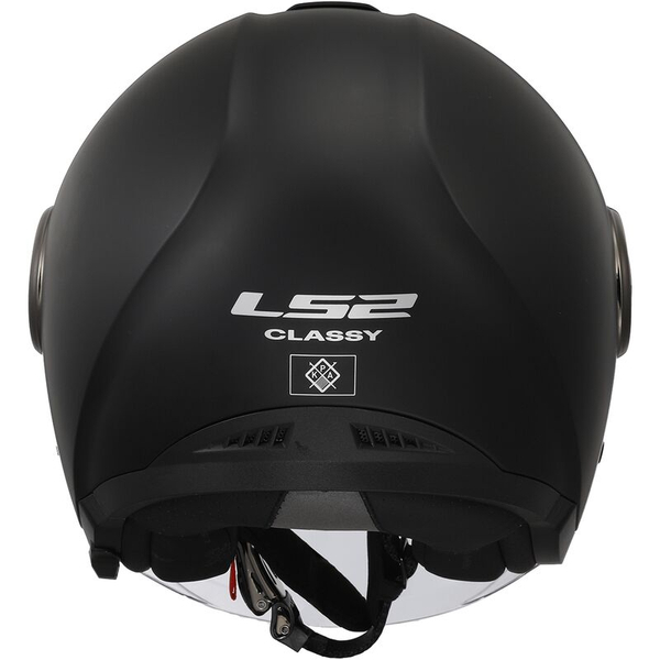 Kask otwarty LS2 OF620 Classy Matt Black homologacja ECE 22.06