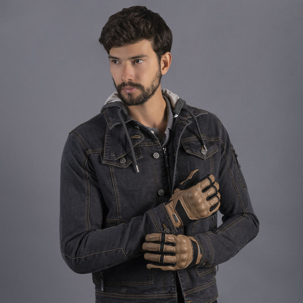 Kurtka jeansowa motocyklowa męska LS2 Oaky Man Black