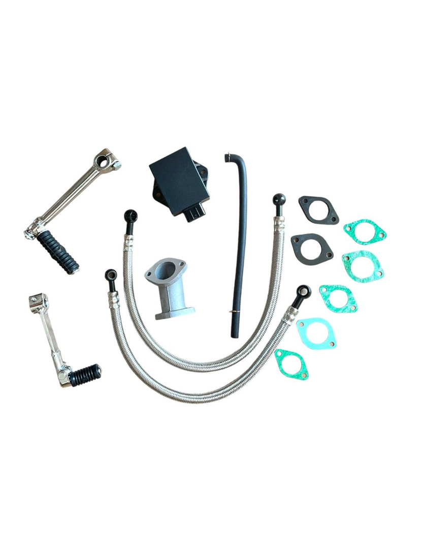 Silnik Z155 z przewodami chłodnicy pitbike Kayo TT160 TS TD MRF Pitgang RXF