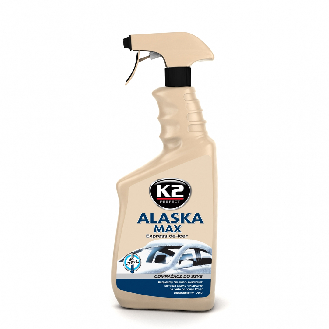 Odmrażacz do szyb 700ml atomizer K2 Alaska -60C