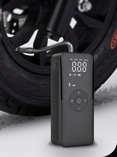 Kompresor akumulatorowy samochodowy rowerowy pompka