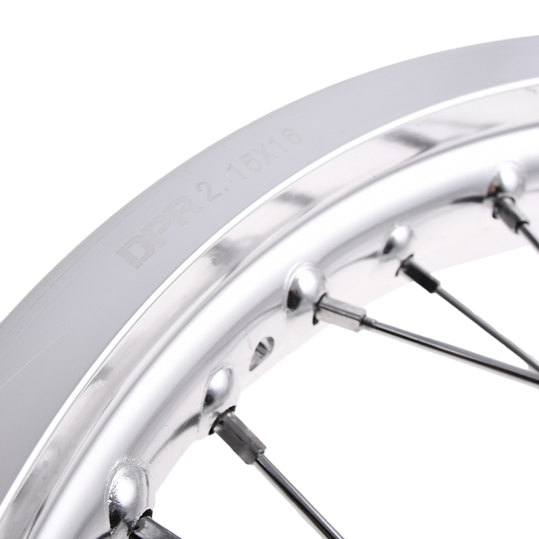 Koło jezdne 2,15x16 Simson S51 alu szprychy chrom DPR