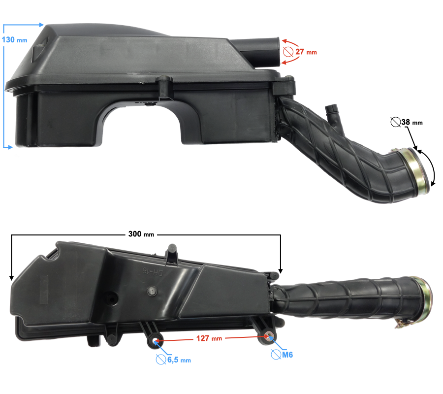 Filtr powietrza skuter Barton Challenger 2 U