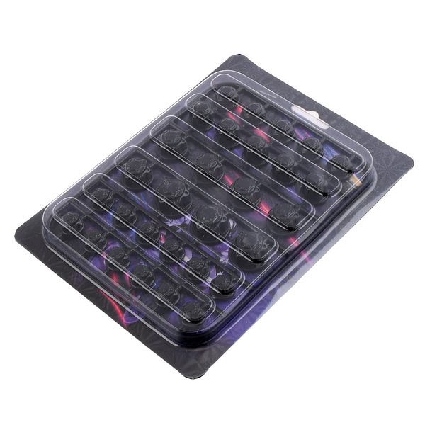 Zaślepki kapturki na śruby czarne 30 sztuk Racing Force