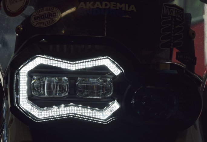 Lampa Led przód BMW F650GS F700GS F800R F800GS homologacja E24