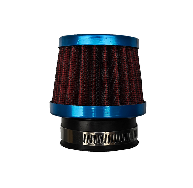 Filtr powietrza stożek niebieski 42mm skuter quad 4T