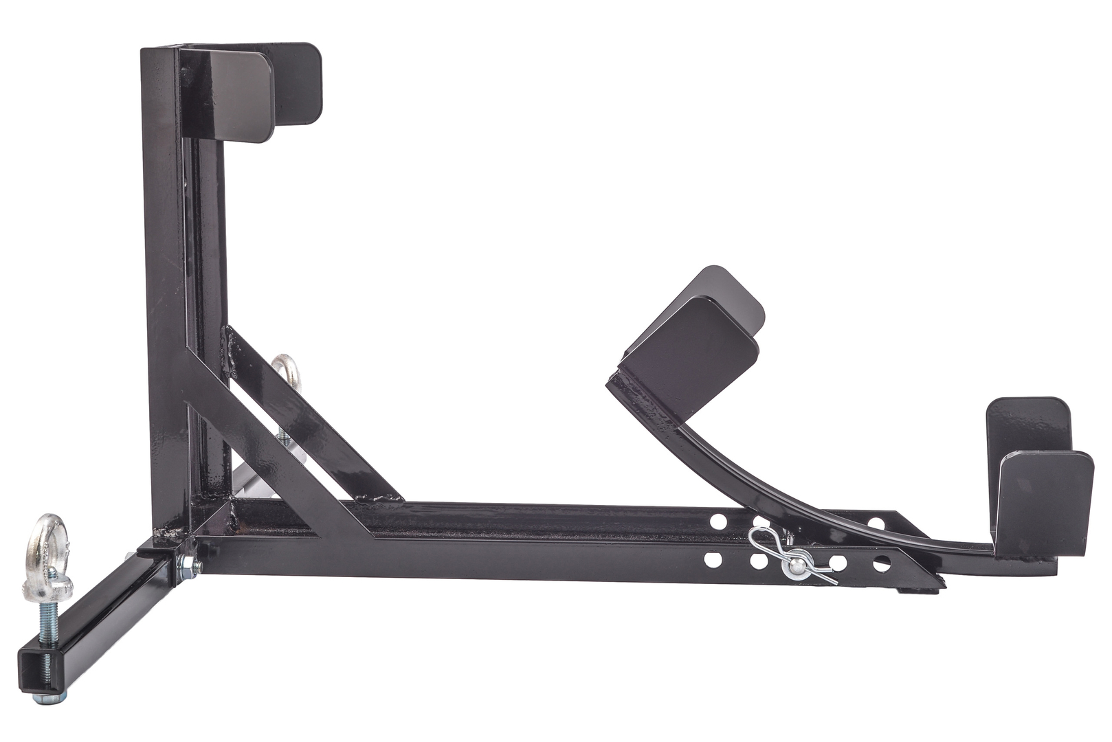 Stojak uchwyt podnośnik pod przednią oponę koło HLP czarny
