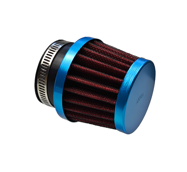 Filtr powietrza stożek niebieski 42mm skuter quad 4T