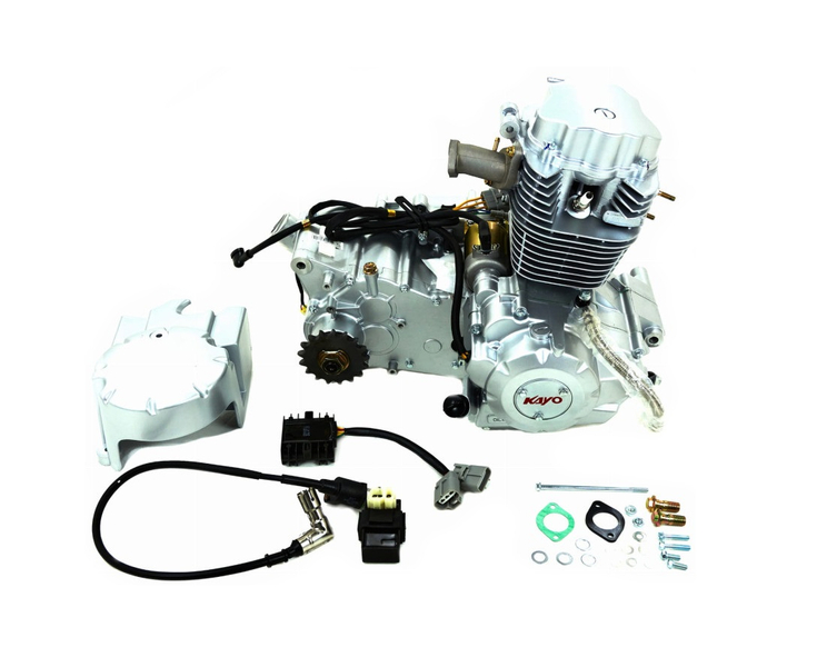 Silnik 200cc CVT z rozrusznikiem górnym quad Kayo AU200 - ciągnik T3B