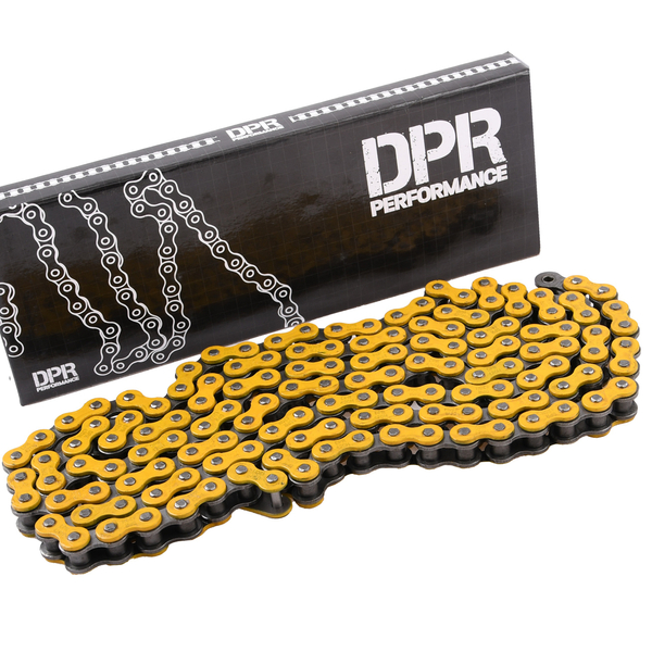 Łańcuch napędowy 140 ogniw 420H żółty wzmocniony DPR Performance