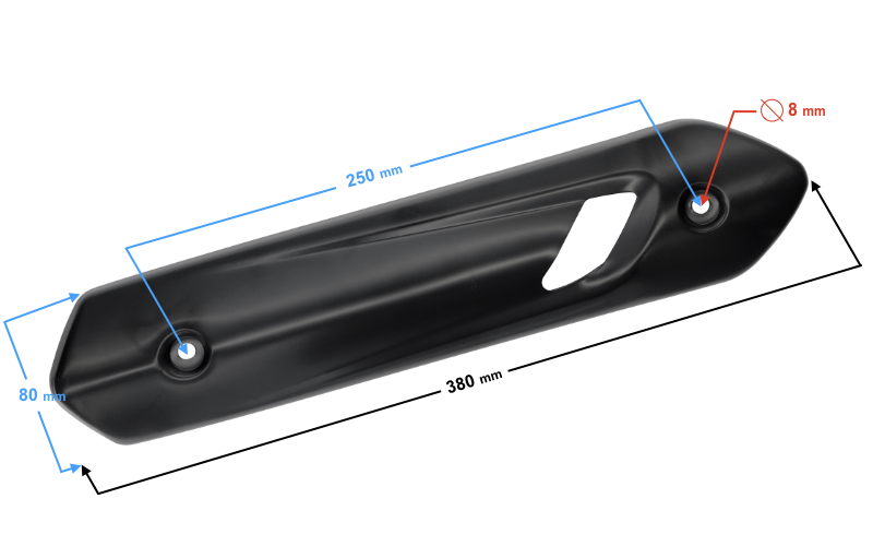 Obudowa - osłona tłumika Falcon E4