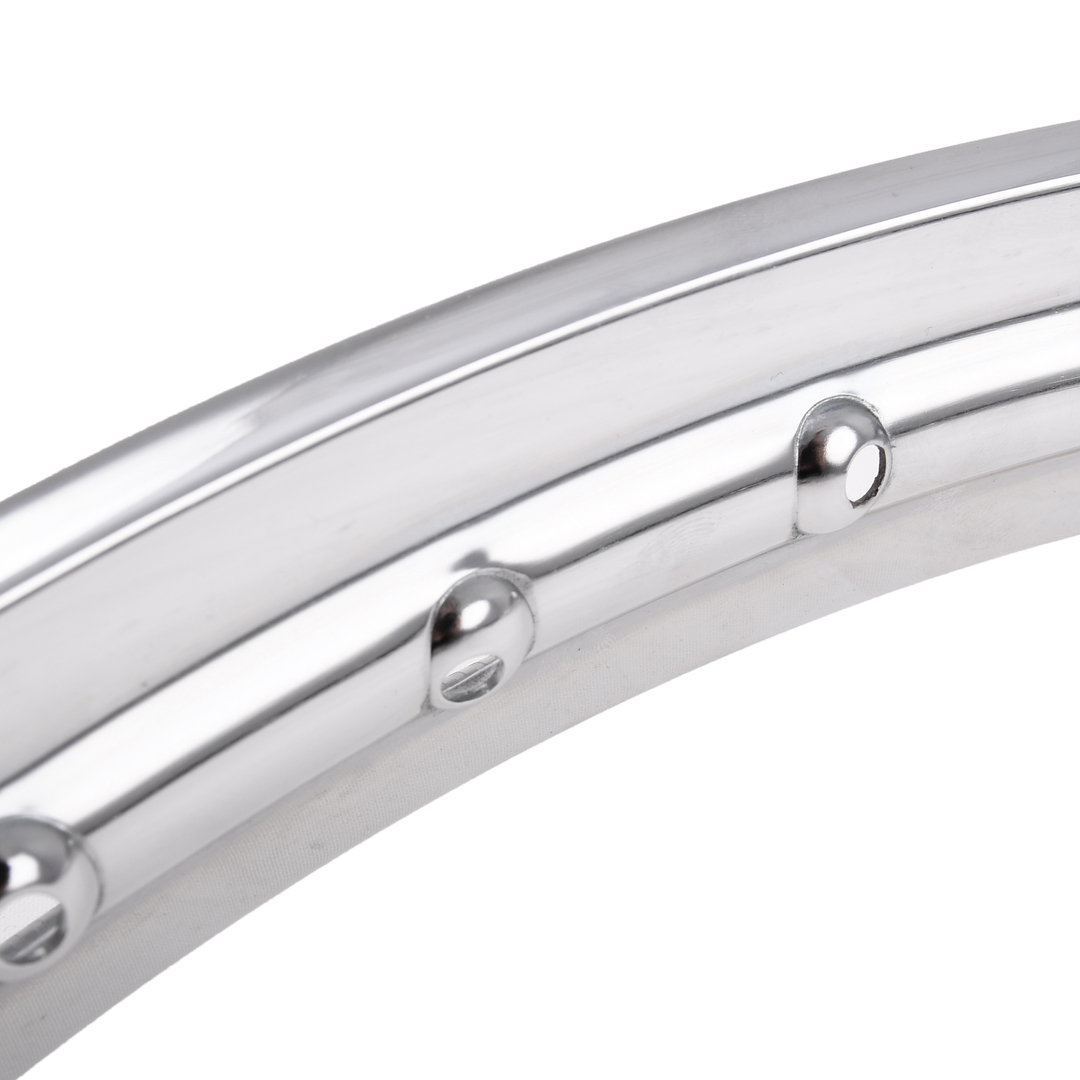 Obręcz koła 19 cali stalowa chromowana zaplot jak w oryginale Romet Komar DPR Classic