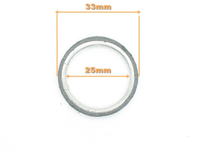 Uszczelka kolanka tłumika rury wydechowej do motorowerów 139FMB 154FMI