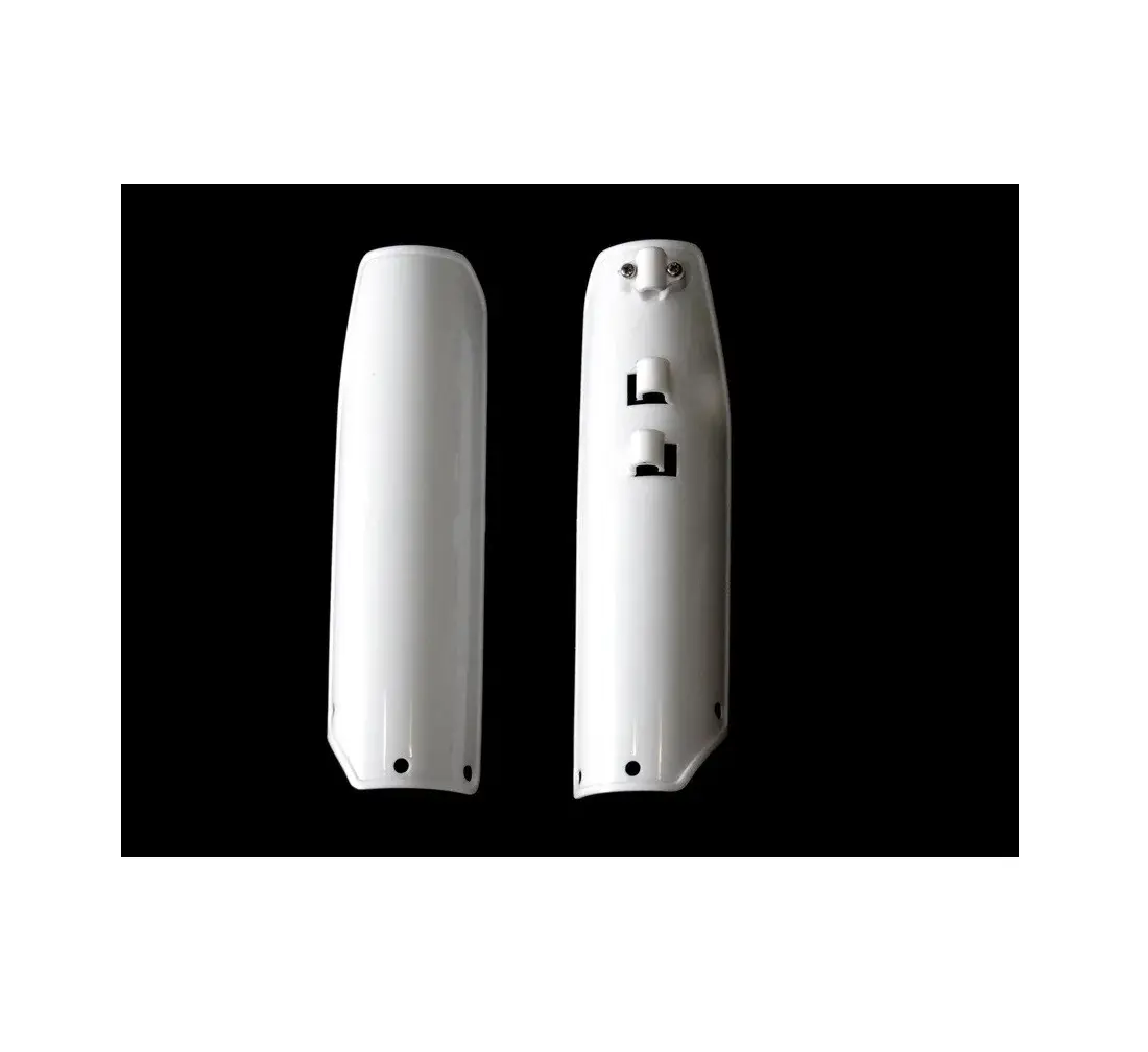 Osłony lag białe (zawieszanie bez regulacji) pitbike MRF 120 TTR 140 RC TTR