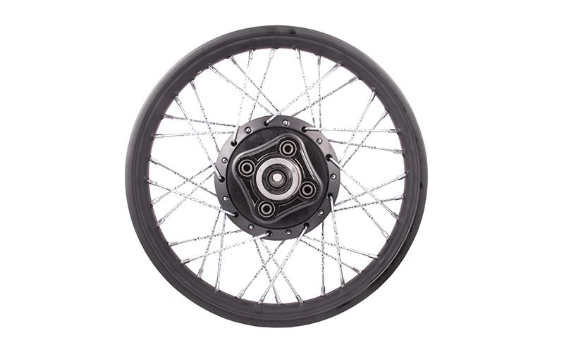 Felga tylna 17-3.50 z hamulcem tarczowym szprychowa do motocykla Cafe Racer