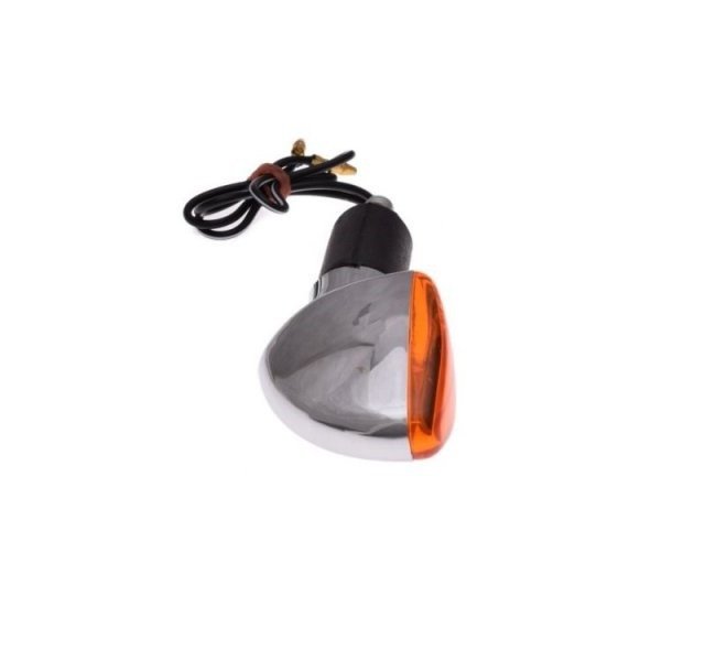 Kierunkowskaz owal chrom prawy przód