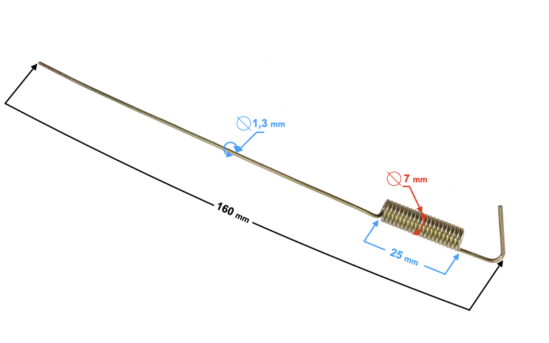 Sprężyna czujnika hamulca do motoroweru Ranger Classic