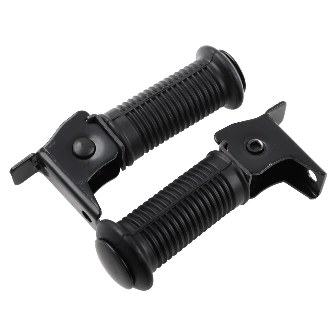 Podnóżki pasażera czarne motorowery Simson DPR Classic