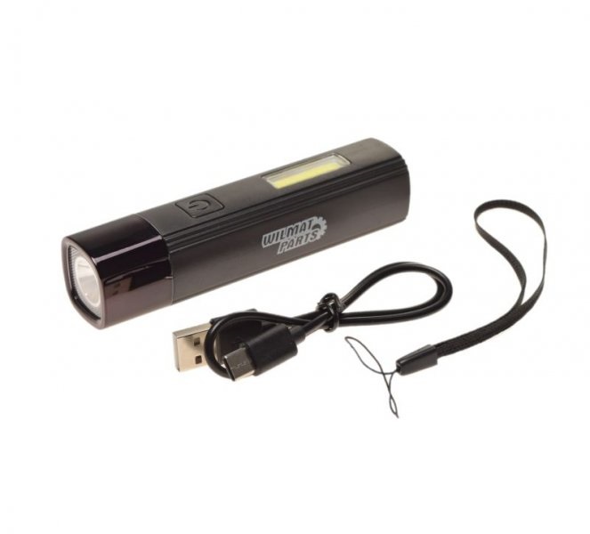 Latarka mini Led 4 tryby świecenia bateria 1500mAh