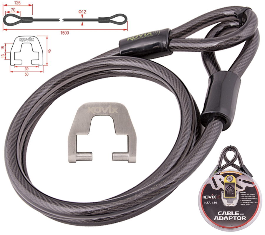 Linka Stalowa KOVIX KZA-150 z Adapterem