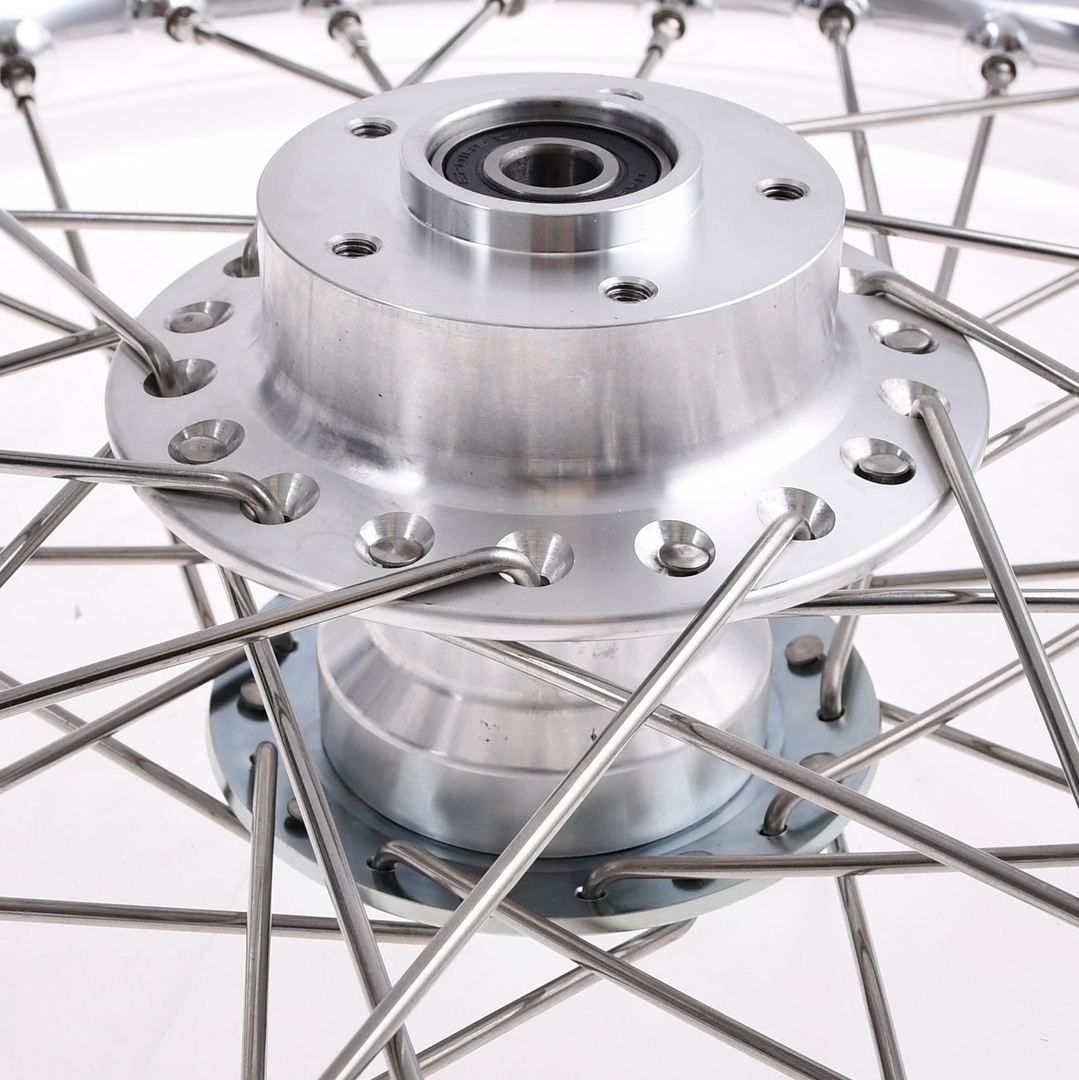 Koło jezdne 1,85x16 Simson S51 alu szprychy inox DPR