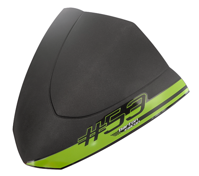 Owiewka czarno-zielona skuter Barton Falcon 125 2