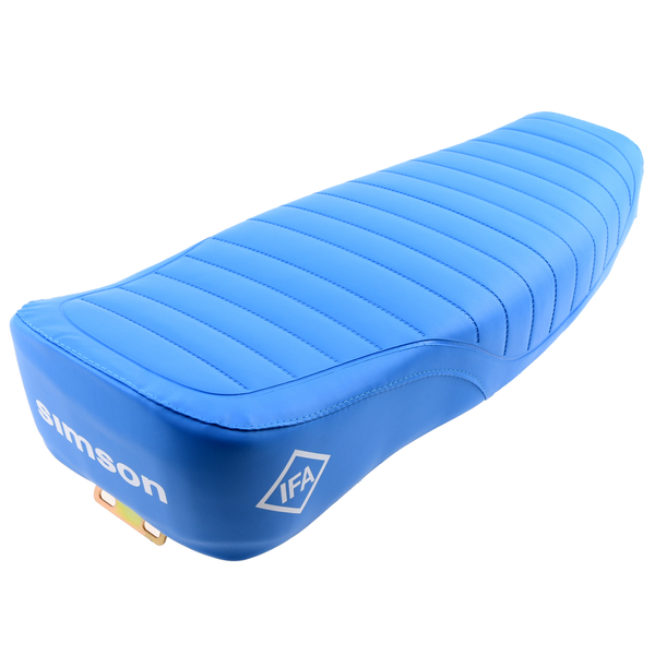 Kanapa siedzenie pikowane niebieskie Simson S51 Enduro MZA