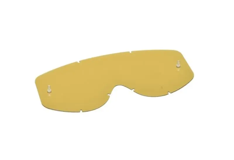 Szyba na zrywki do gogli leoshi nieparująca żółta