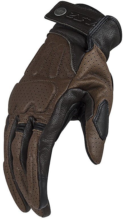Rękawice LS2 Rust Leather Man Brown