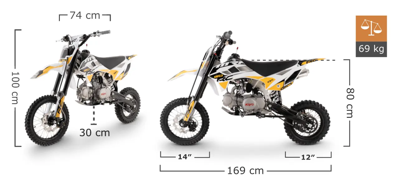 Pit Bike MRF 120 RC