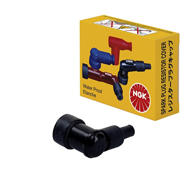 NGK fajka zapłonowa świece (NR 8055) kątowa (90) kolor czarny LB10EHF