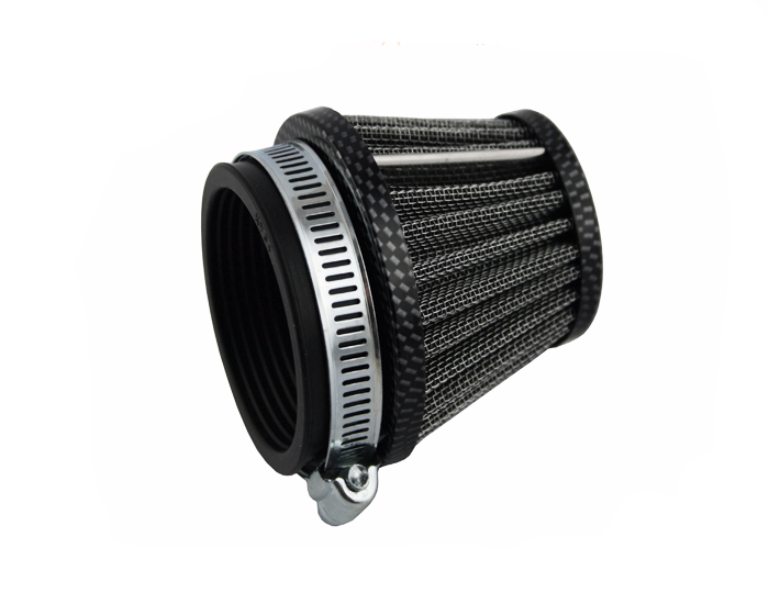 Filtr powietrza stożek prosty carbon 32mm