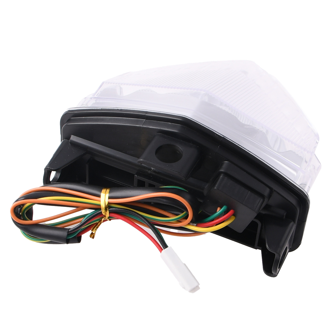 Lampa tylna Led uniwersalna biała z kierunkowskazami Racing Force