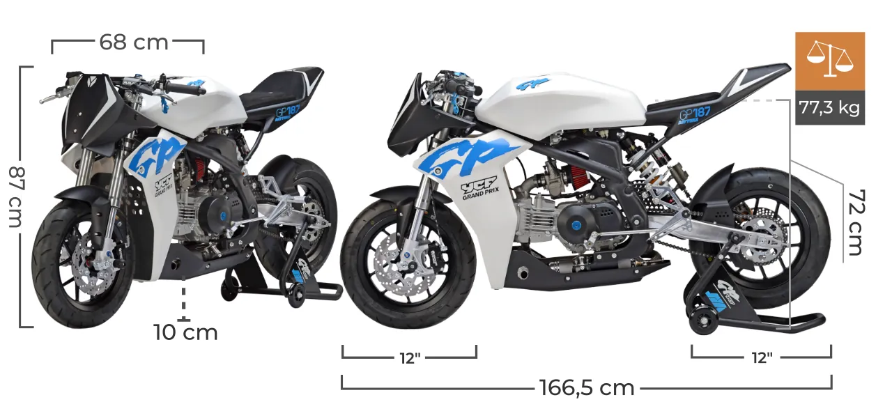 Mini GP YCF GP187 Daytona