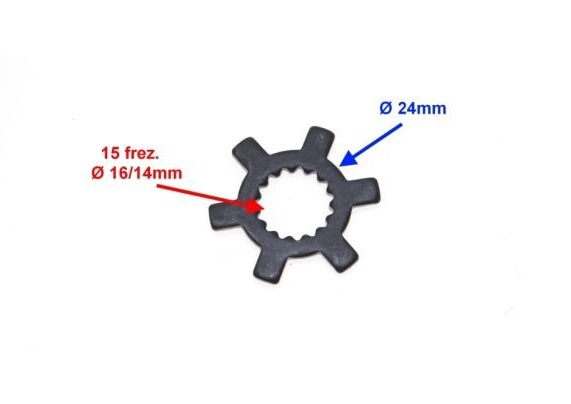 Podkładka gwiazdkowa wariatora skuter 2T Keeway Hurricane Zipp Romet Benzer