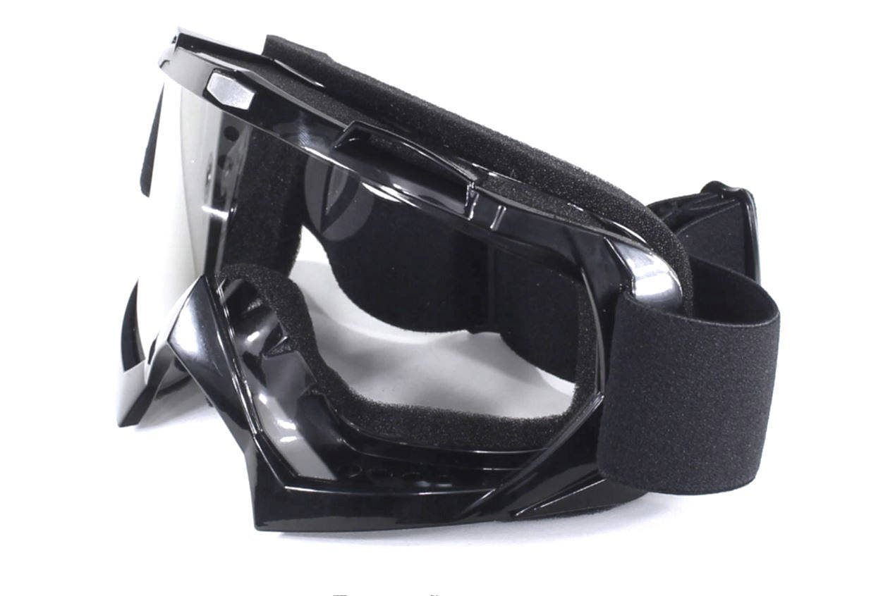 Gogle motocyklowe cross enduro atv quad czarne