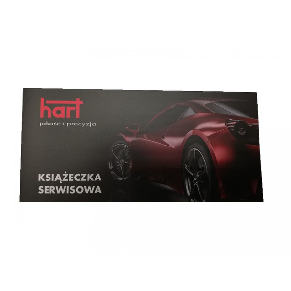 Książka serwisowa samochodowa