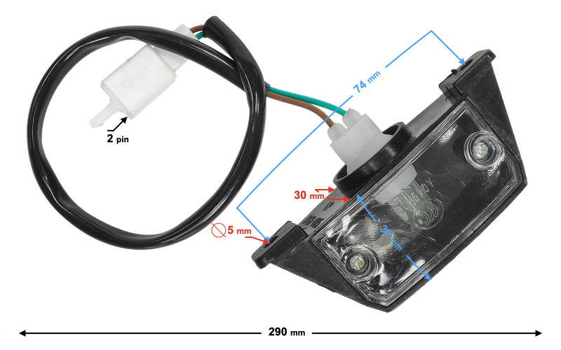 Lampa podświetlenie tablicy Barton Scalpel